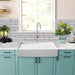 Nantucket Sinks RetroFit Glacier Stone Single Bowl Ezapron Kitchen Sink