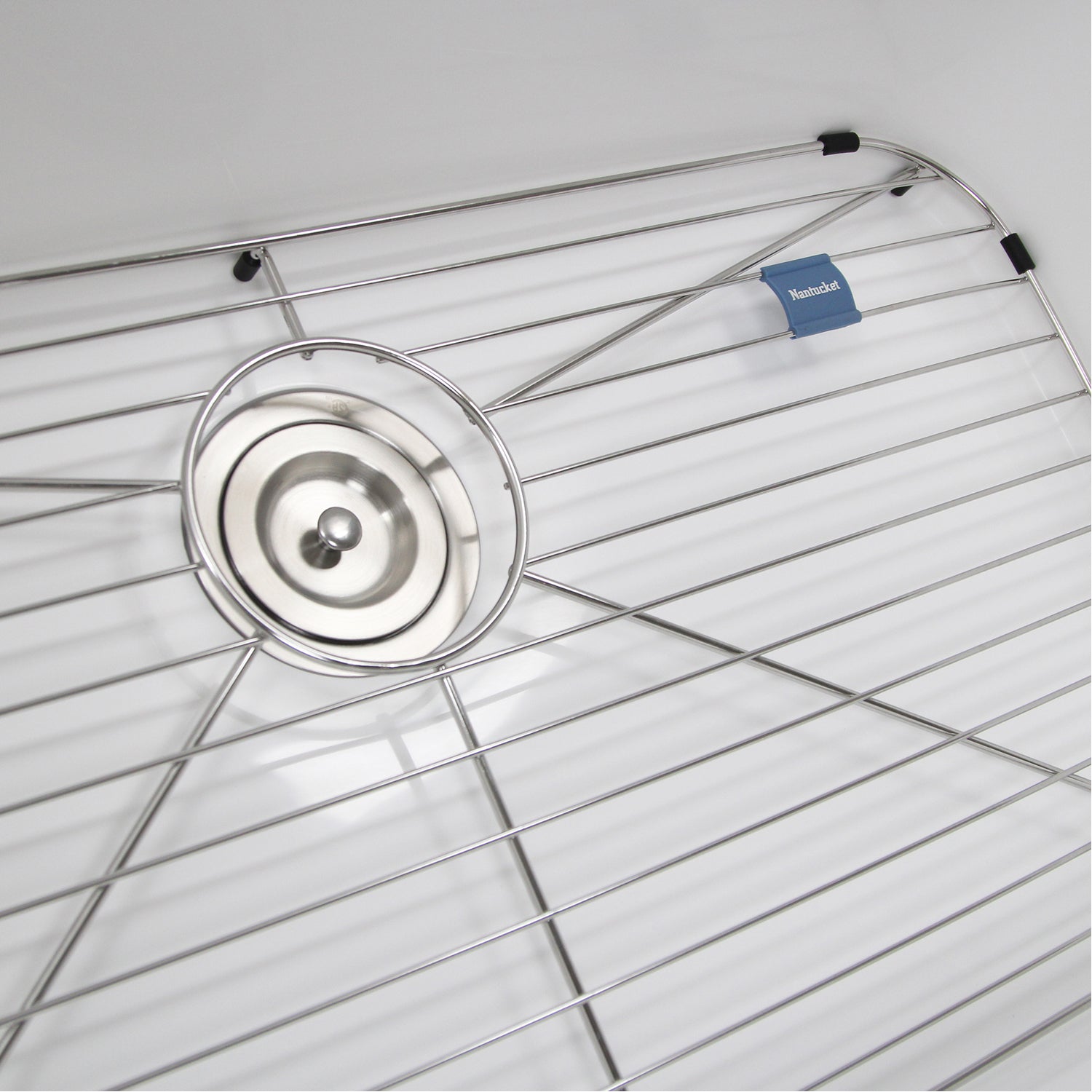 Nantucket Sinks RetroFit Glacier Stone Single Bowl Ezapron Kitchen Sink