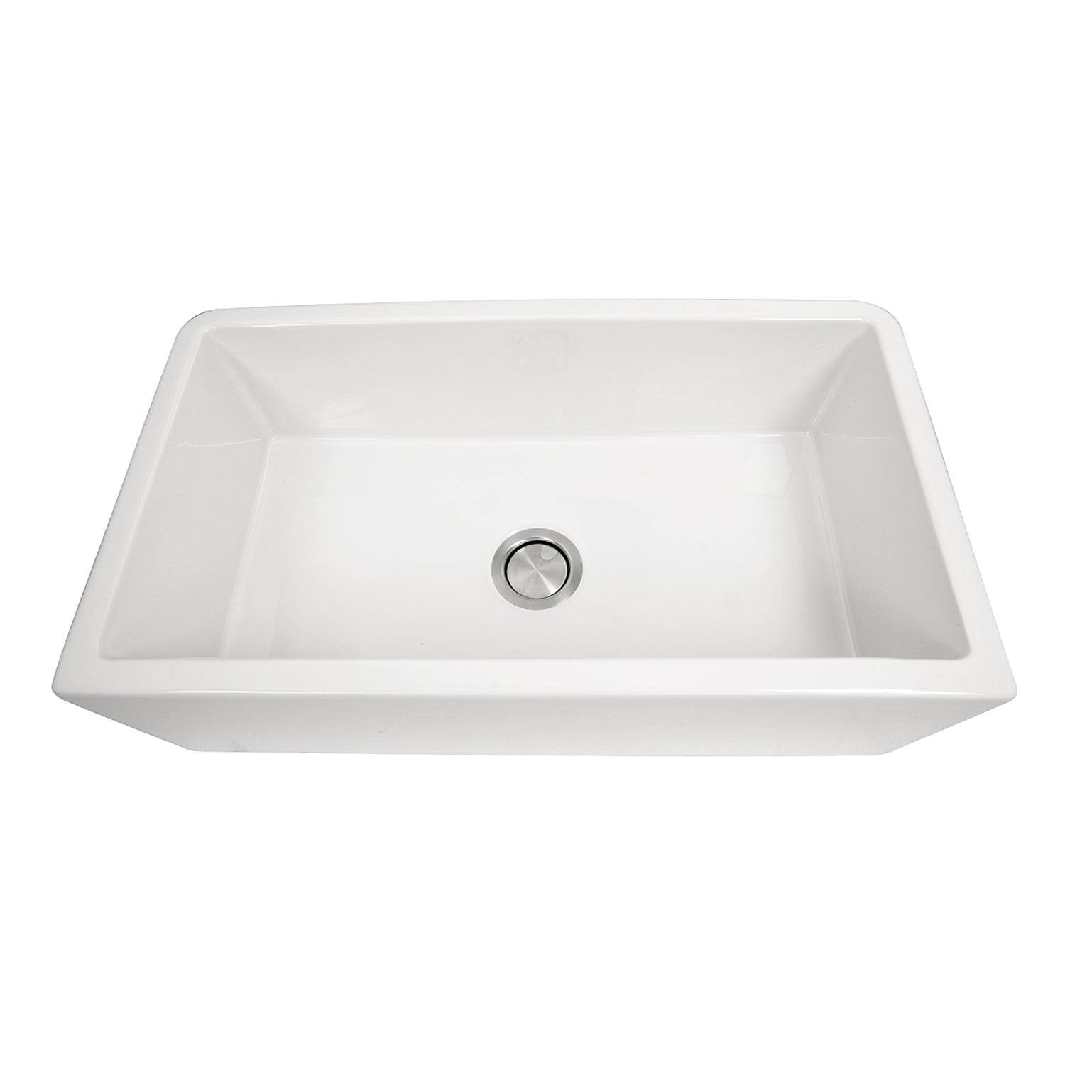 Nantucket Sinks Reversible 33" Italian Fireclay Farmhouse Sink