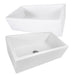 Nantucket Sinks Reversible 33" Italian Fireclay Farmhouse Sink