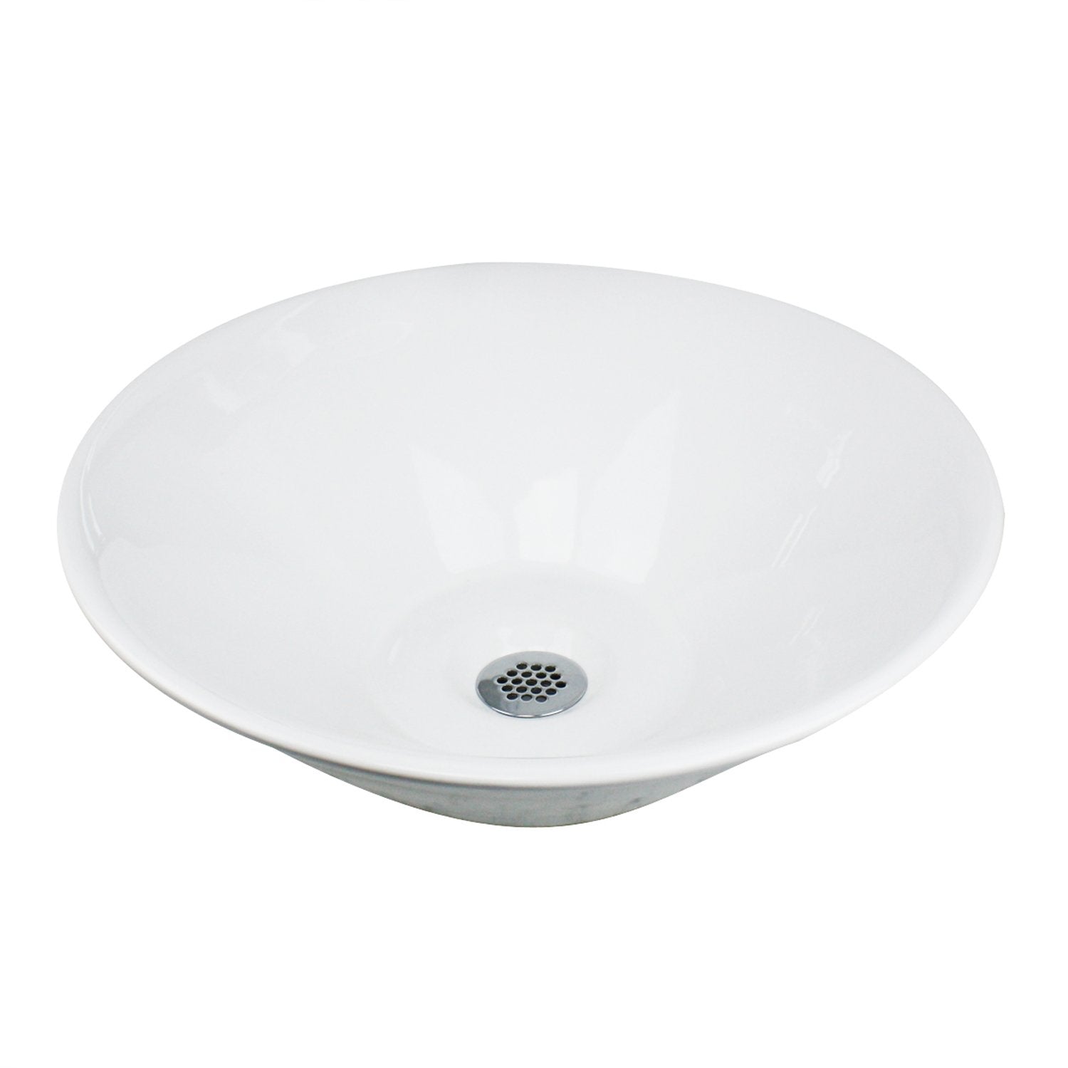Nantucket Sinks Round Low-Profile Vessel Sink NSV222