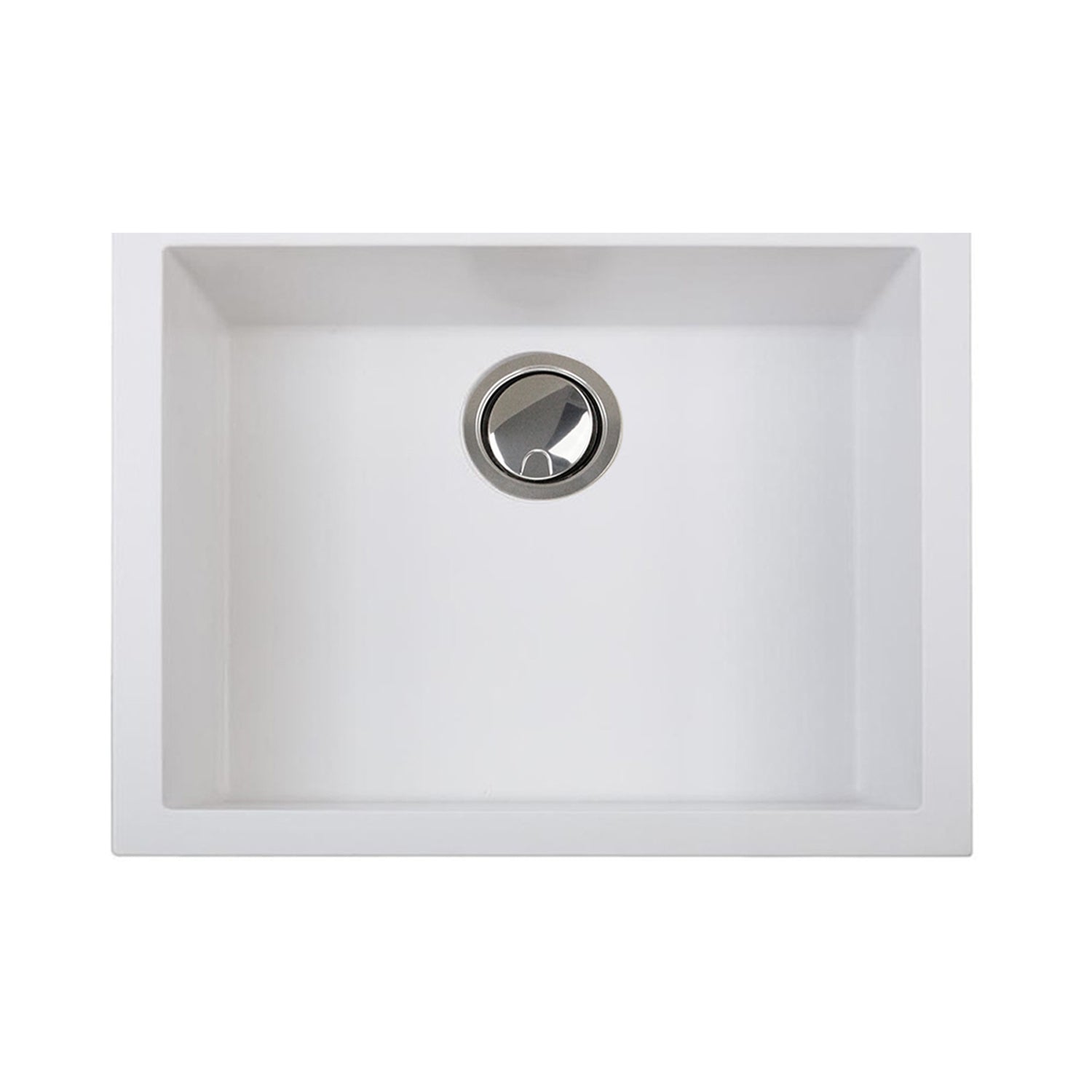 Nantucket Sinks Small Single Bowl Undermount Granite Composite Sinks