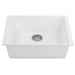 Nantucket Sinks Small Single Bowl Undermount Granite Composite Sinks