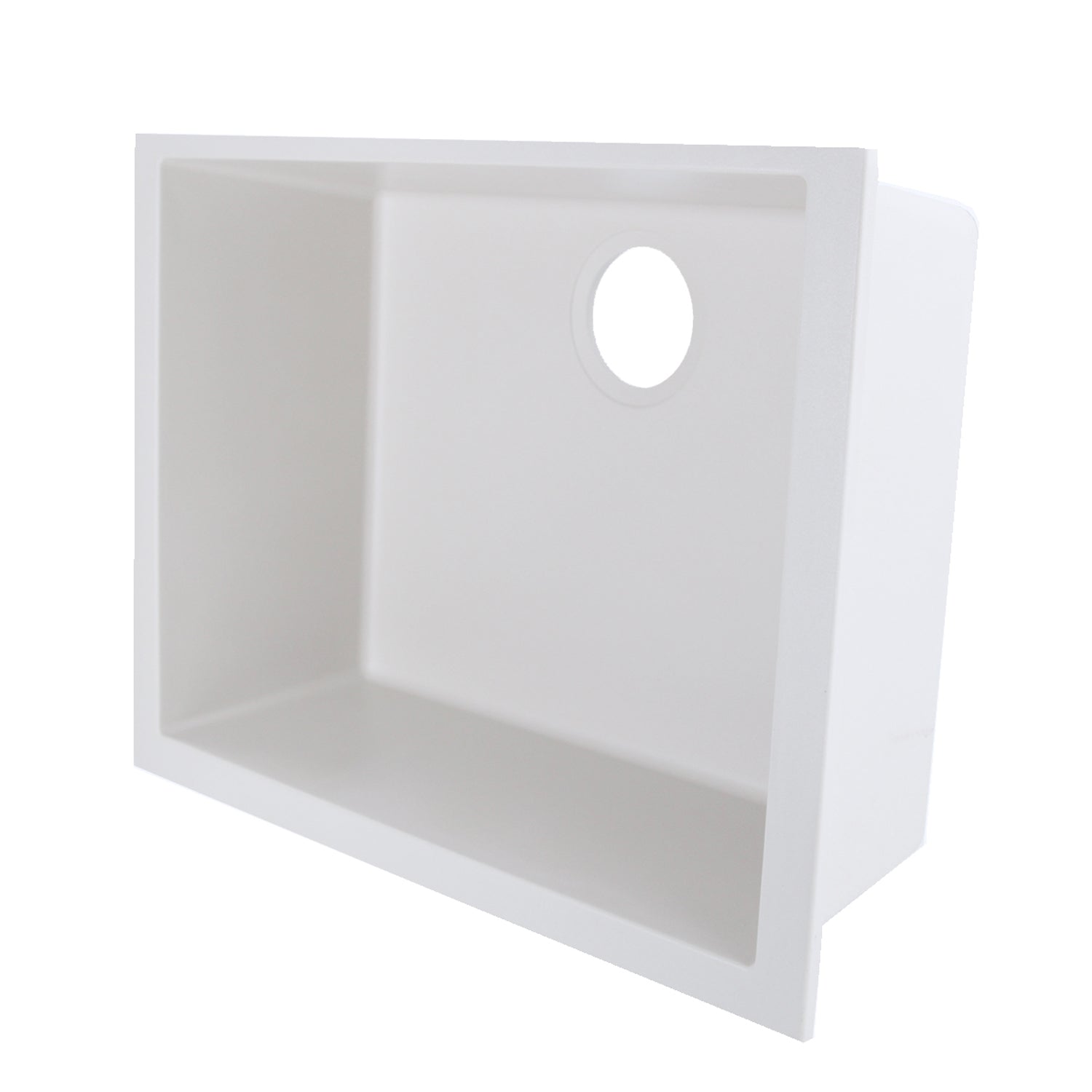 Nantucket Sinks Small Single Bowl Undermount Granite Composite Sinks