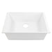 Nantucket Sinks Small Single Bowl Undermount Granite Composite Sinks