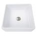 Nantucket Sinks Square White Vessel Sink NSV107A