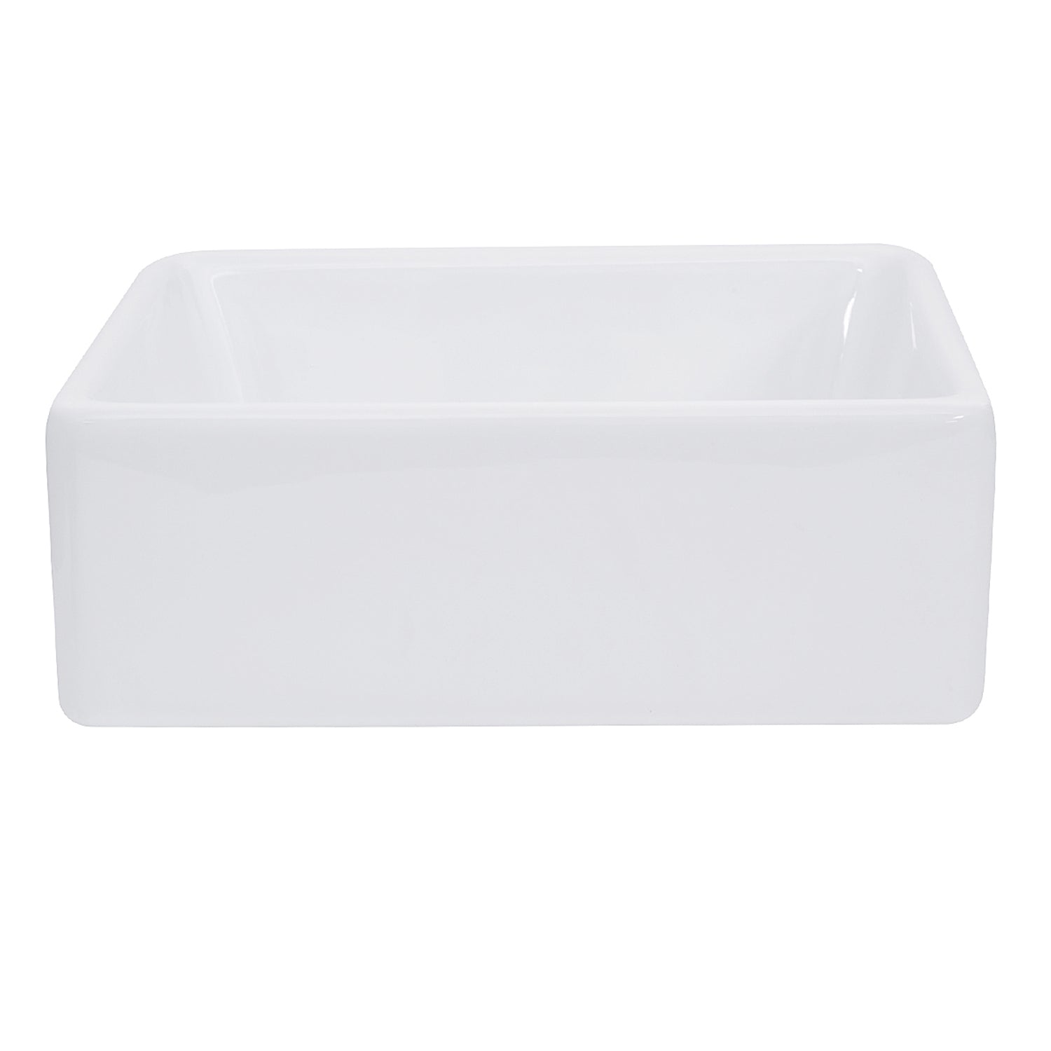 Nantucket Sinks Square White Vessel Sink NSV107A