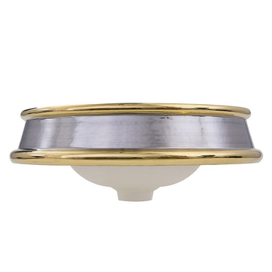 Nantucket Sinks St. Bart Fireclay Hand-Decorated Vanity Sink