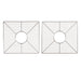 Nantucket Sinks Stainless Steel Bottom Grids Set BG-HC39