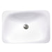 Nantucket Sinks 21-Inch Rectangular Drop-In Ceramic Vanity Sink DI-2114-R DirectSinks