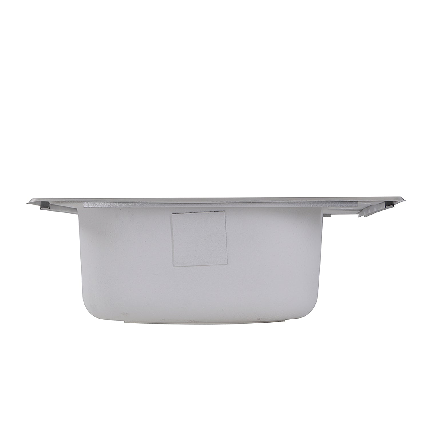 Nantucket Sinks NS2522-8 - 25" Small Rectangle Single Bowl Self Rimming Stainless Steel Drop in Kitchen Sink, 18 Gauge