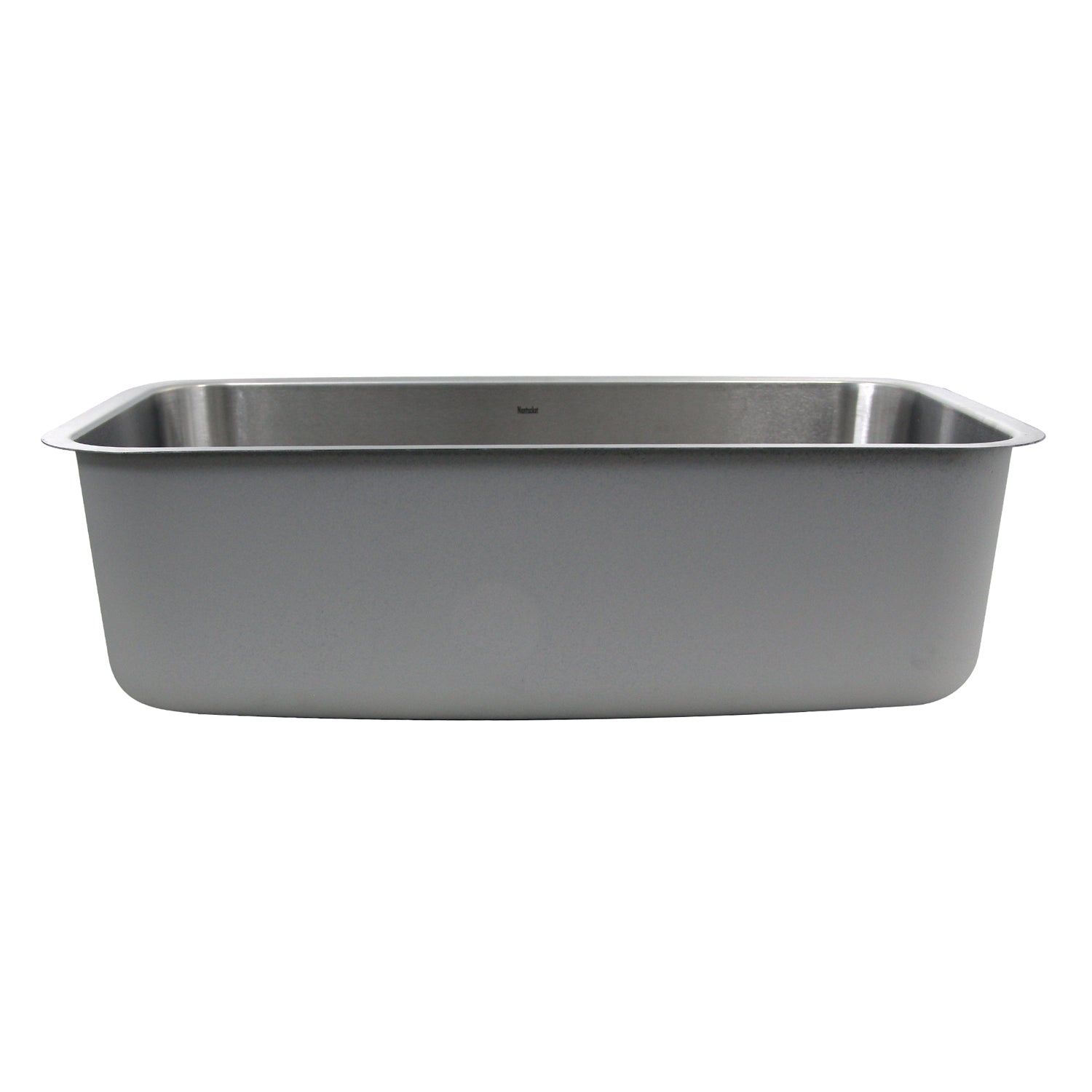 Nantucket Sinks NS3018-10-16 30" Large Rectangle Single Bowl Undermount Stainless Steel Kitchen Sink, 10" Deep