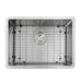 Nantucket Sinks SR2318 - Pro Series Rectangle Single Bowl Undermount Small Radius Corners Stainless Steel Kitchen Sink