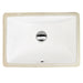 Nantucket Sinks 16-Inch x 11-Inch Undermount Ceramic Sink DirectSinks