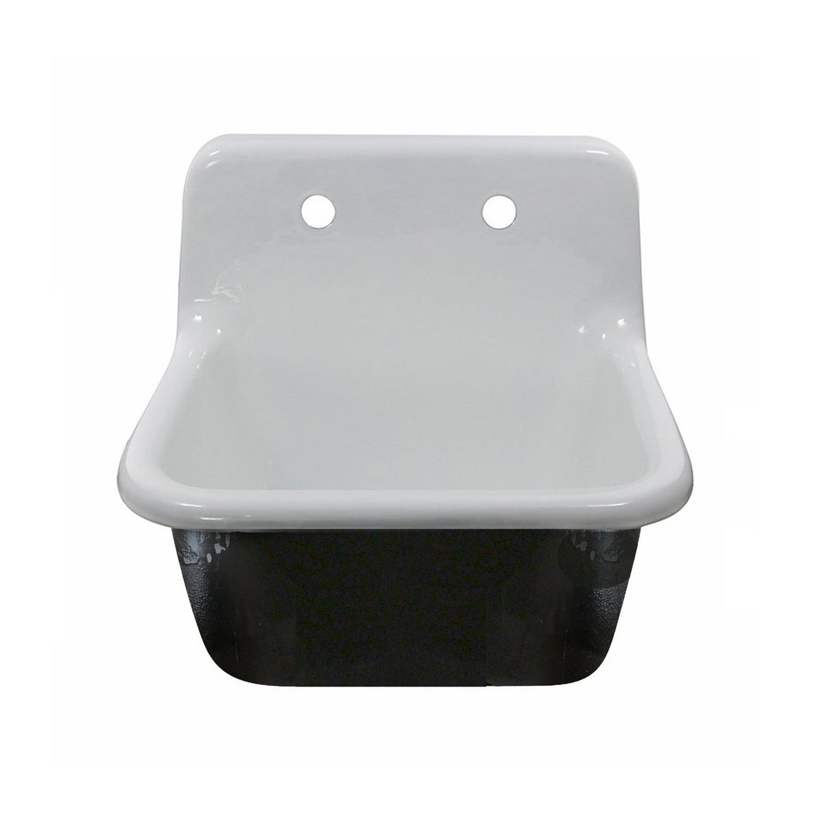 Nantucket Sinks 22 Cast Iron Wall Mount Utility Sink DirectSinks   Nantucket Sink CI 2218WNRG 1200x1200 