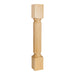 Hardware Resources Rubberwood Post with Reed Pattern-DirectSinks