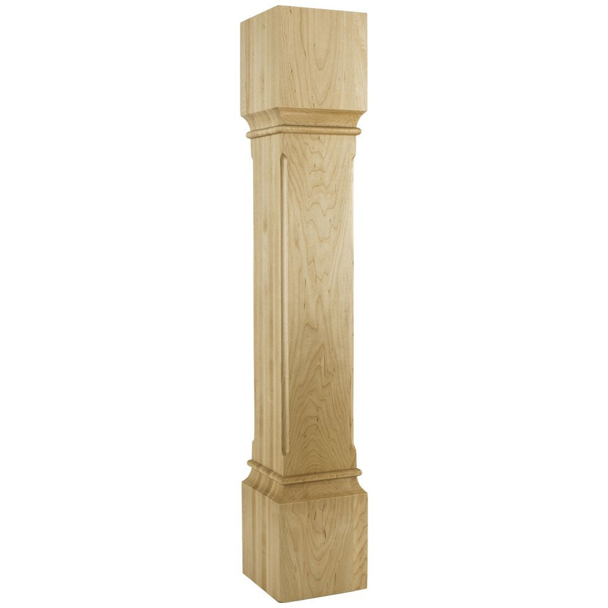 Hardware Resources Transitional Alder Post with Fluted Corners-DirectSinks