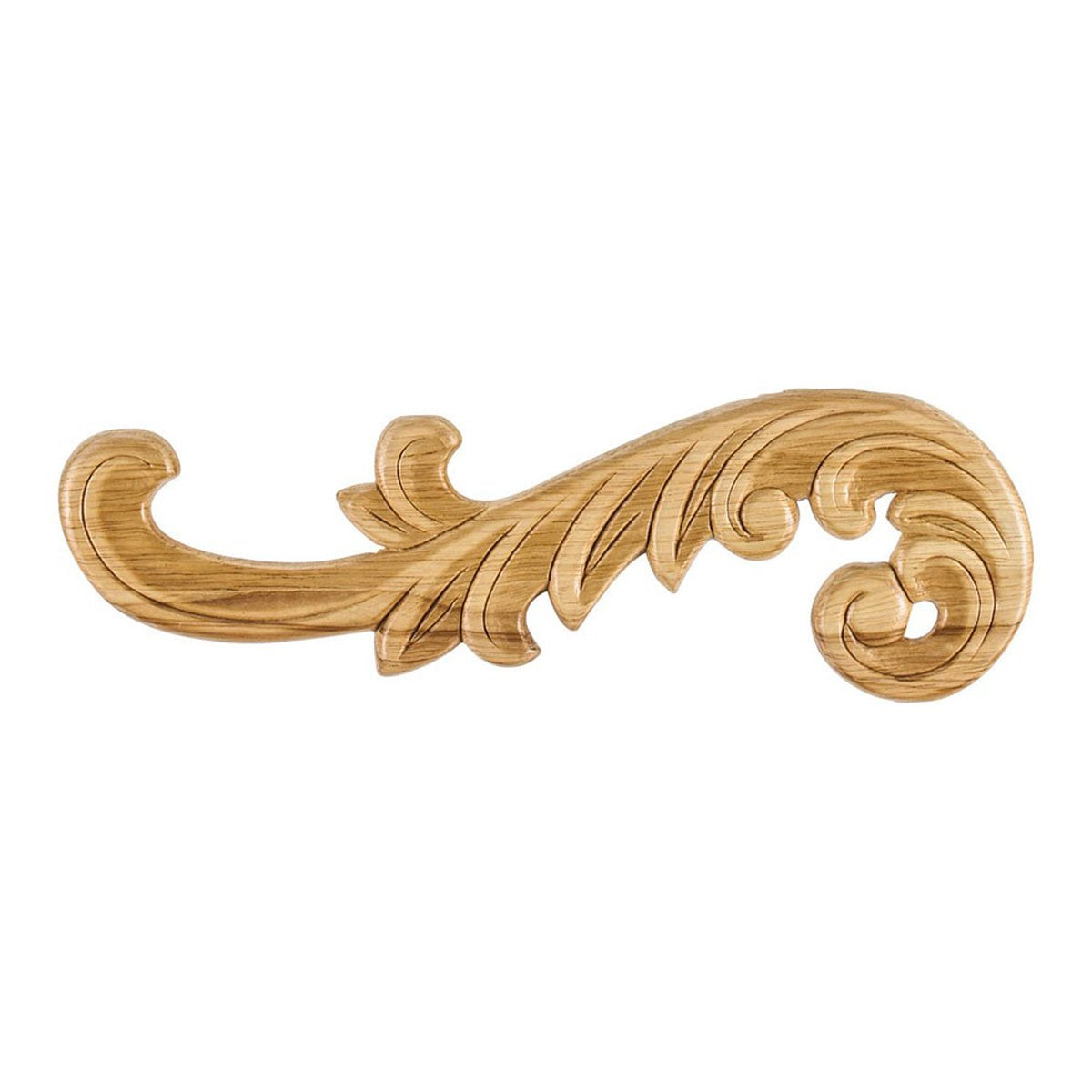 Hardware Resources 10-1/2" x 5/16" x 3-1/4" Pressed Acanthus Applique-DirectSinks