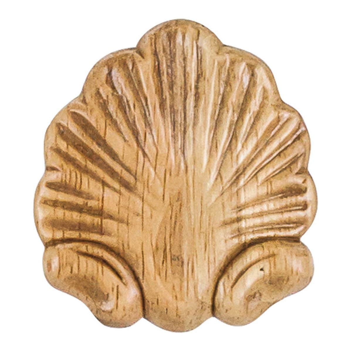 Hardware Resources 2-1/2" x 5/16" x 2-3/4" Pressed Shell Applique-DirectSinks