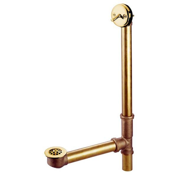 Kingston Brass Made to Match 18" Trip Lever Waste and Overflow with Grid-Bathroom Accessories-Free Shipping-Directsinks.