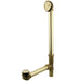 Kingston Brass Made to Match PDTT2182 18" Tub Waste and Overflow with Tip-Toe Drain in Polished Brass-Bathroom Accessories-Free Shipping-Directsinks.