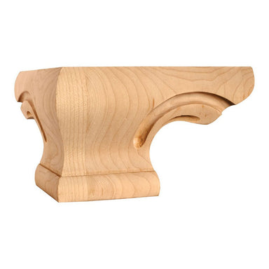 Hardware Resources Oak Rounded Corner Pedestal Foot-DirectSinks