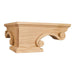 Hardware Resources Alder Scrolled Corner Pedestal Foot-DirectSinks