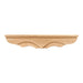 Hardware Resources Rubberwood Beaded Pedestal Foot Middle-DirectSinks
