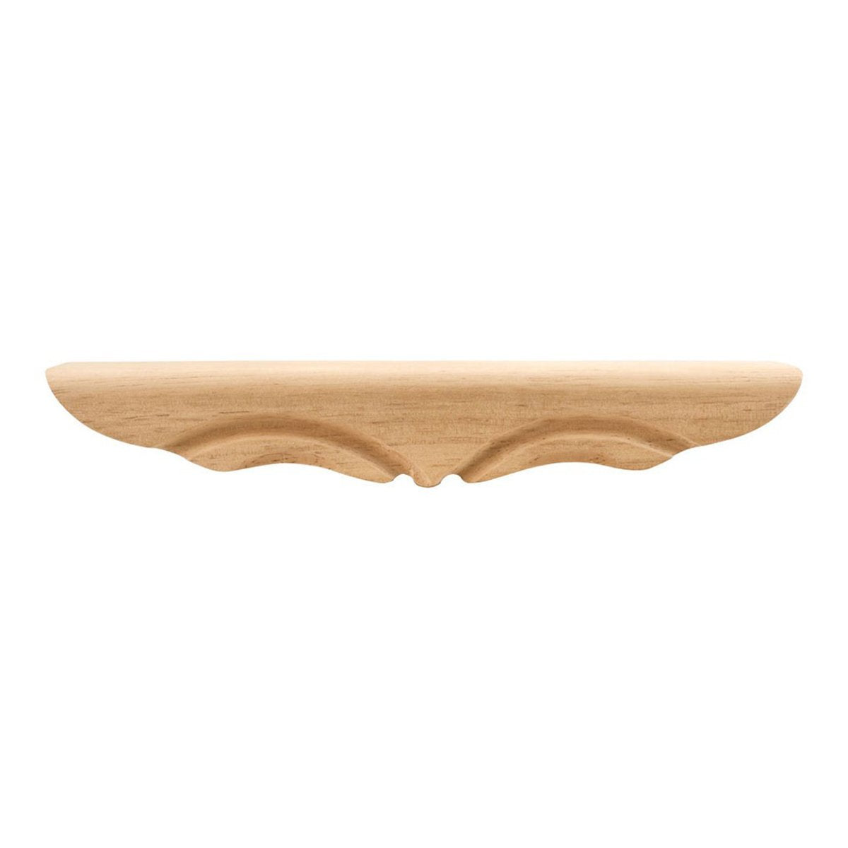 Hardware Resources Rounded Rubberwood Pedestal Foot Middle-DirectSinks