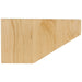 Hardware Resources Rubberwood Shaker Pedestal Foot (L or R)-DirectSinks