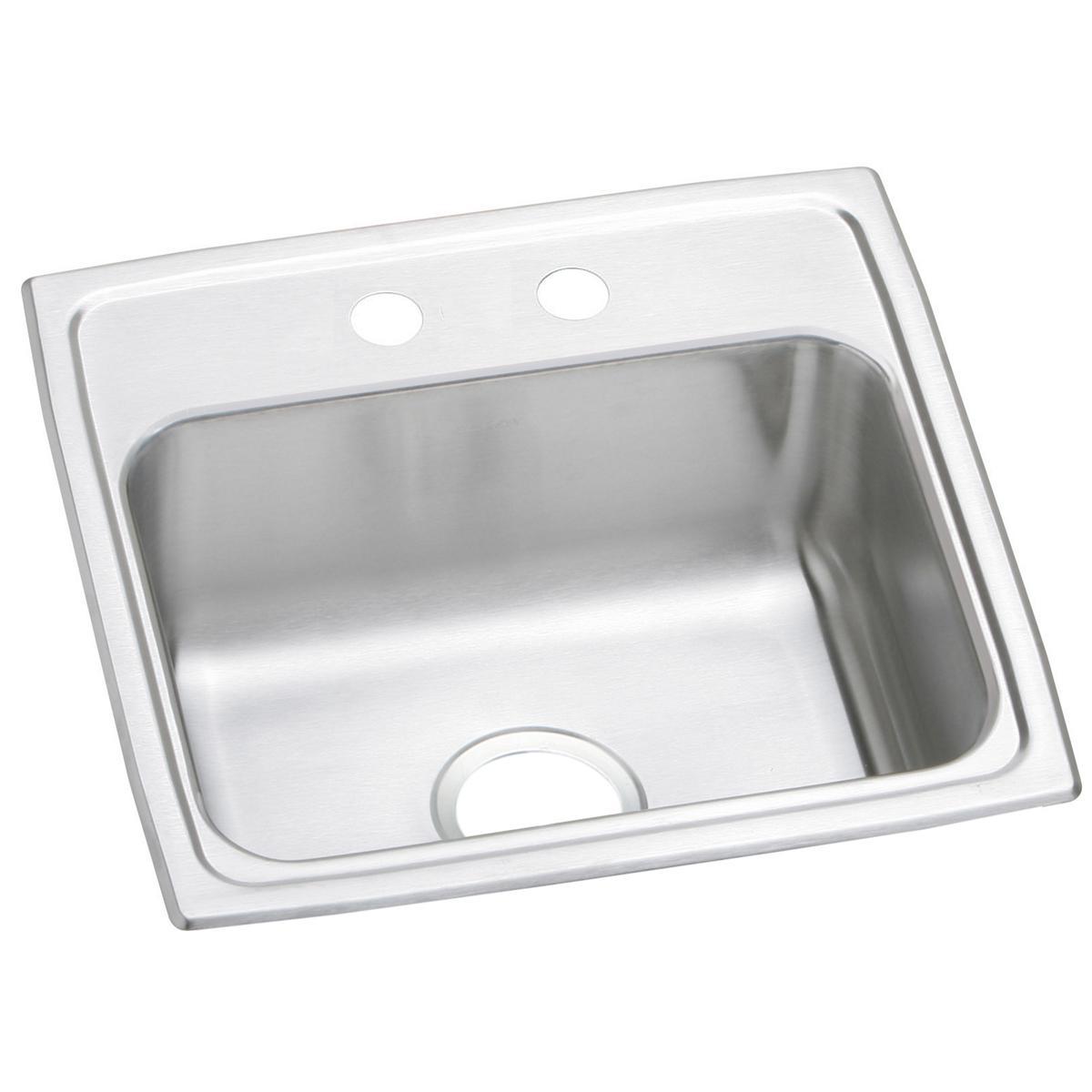Elkay Celebrity 19" x 18" x 7-1/8" Stainless Steel Single Bowl Drop-in Sink