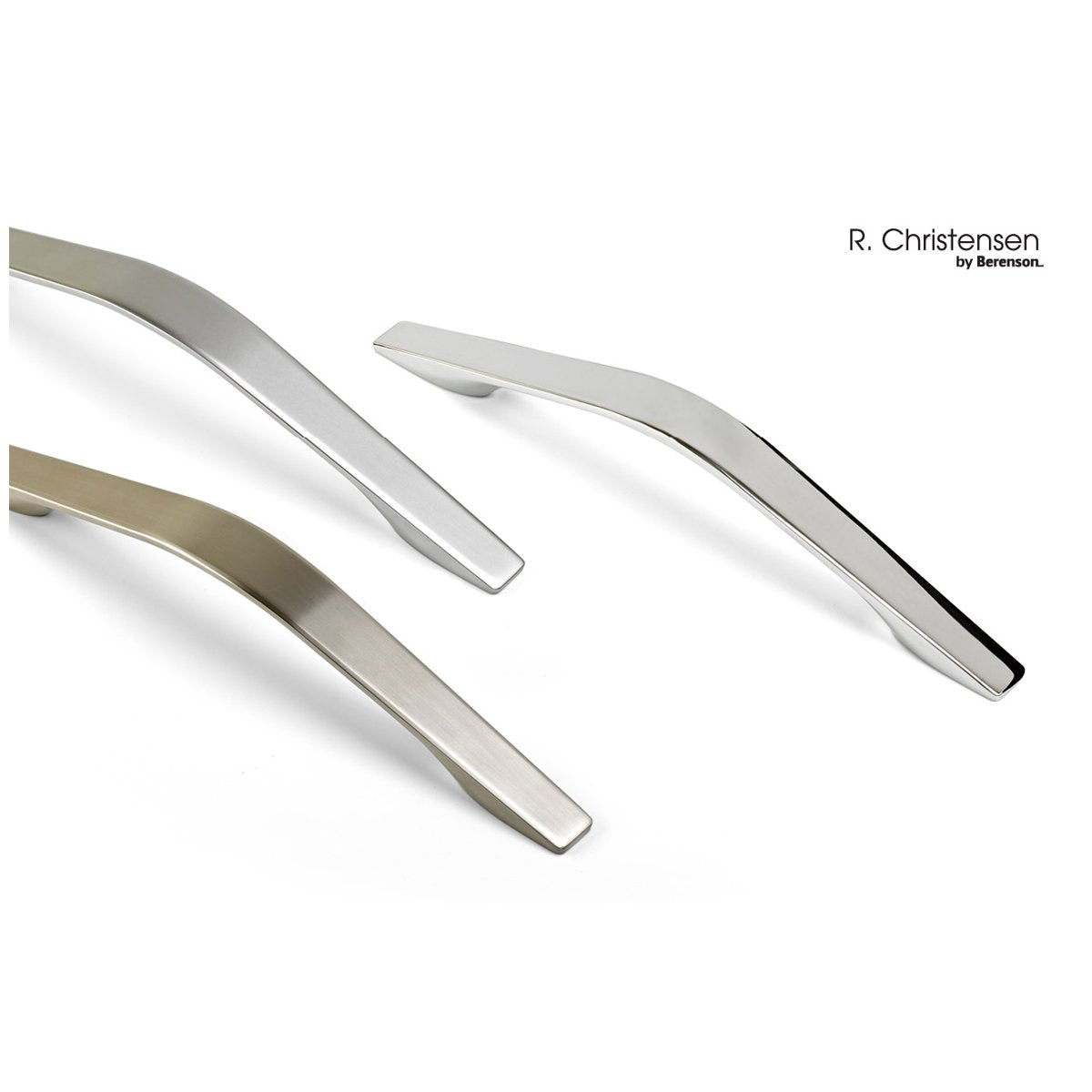 R. Christensen by Berenson Fuji Contemporary Zinc CC Pull-DirectSinks