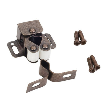 Hardware Resources Double Roller Catch with Strike and Screws-DirectSinks