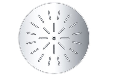 Dawn Single Function Round Rain Showerhead-Shower Faucets Fast Shipping at DirectSinks.