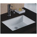 Wells Sinkware 20-Inch Rectangular Single Bowl Undermount Bathroom Sink-Bathroom Sinks Fast Shipping at Directsinks.
