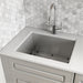 Ruvati 12" Deep Small Radius 23" Undermount Laundry Sink