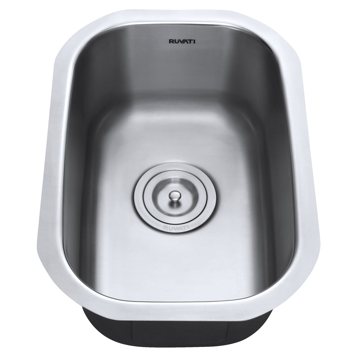 Ruvati 12 x 18" Undermount 16 Gauge Stainless Steel Bar Prep Sink