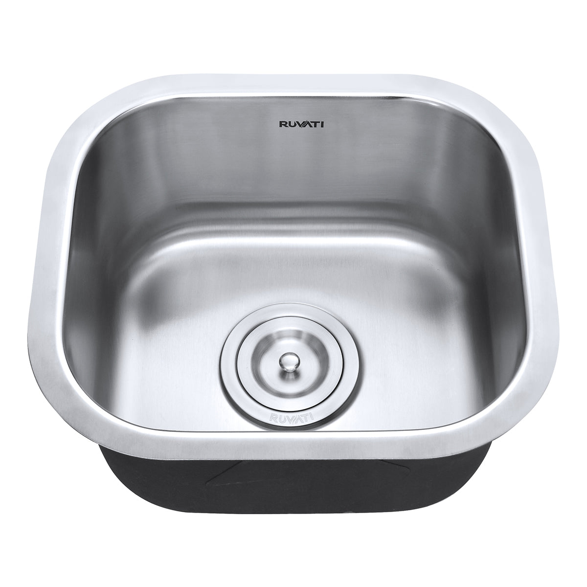 Ruvati 13 x 15" Undermount 16 Gauge Stainless Steel Bar Prep Sink