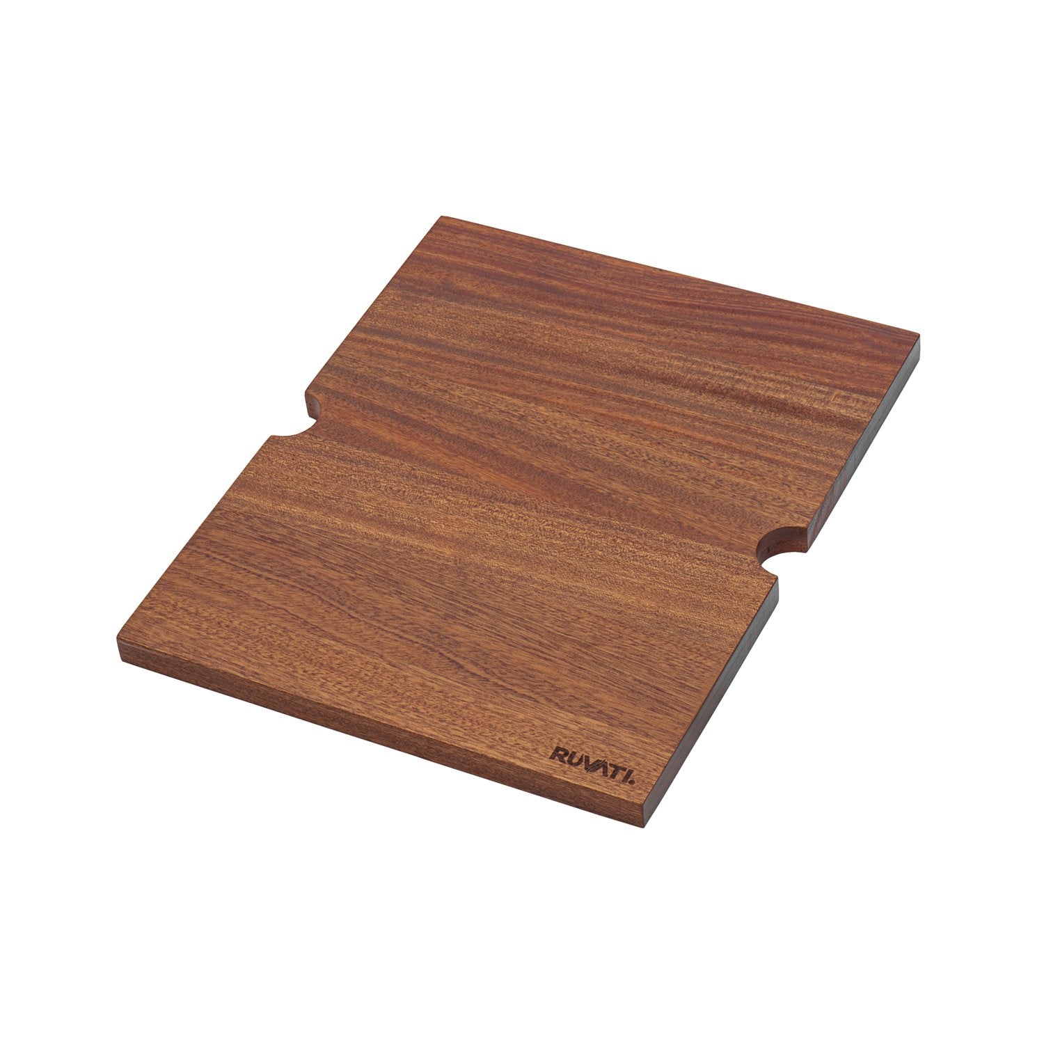 13" x 16" Solid Wood Cutting Board for Ruvati RVH8210 and RVQ5210 workstation sinks RVA1210