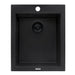 Ruvati 16 x 20" epiGranite Dual-Mount Granite Composite Single Bowl Kitchen Sink