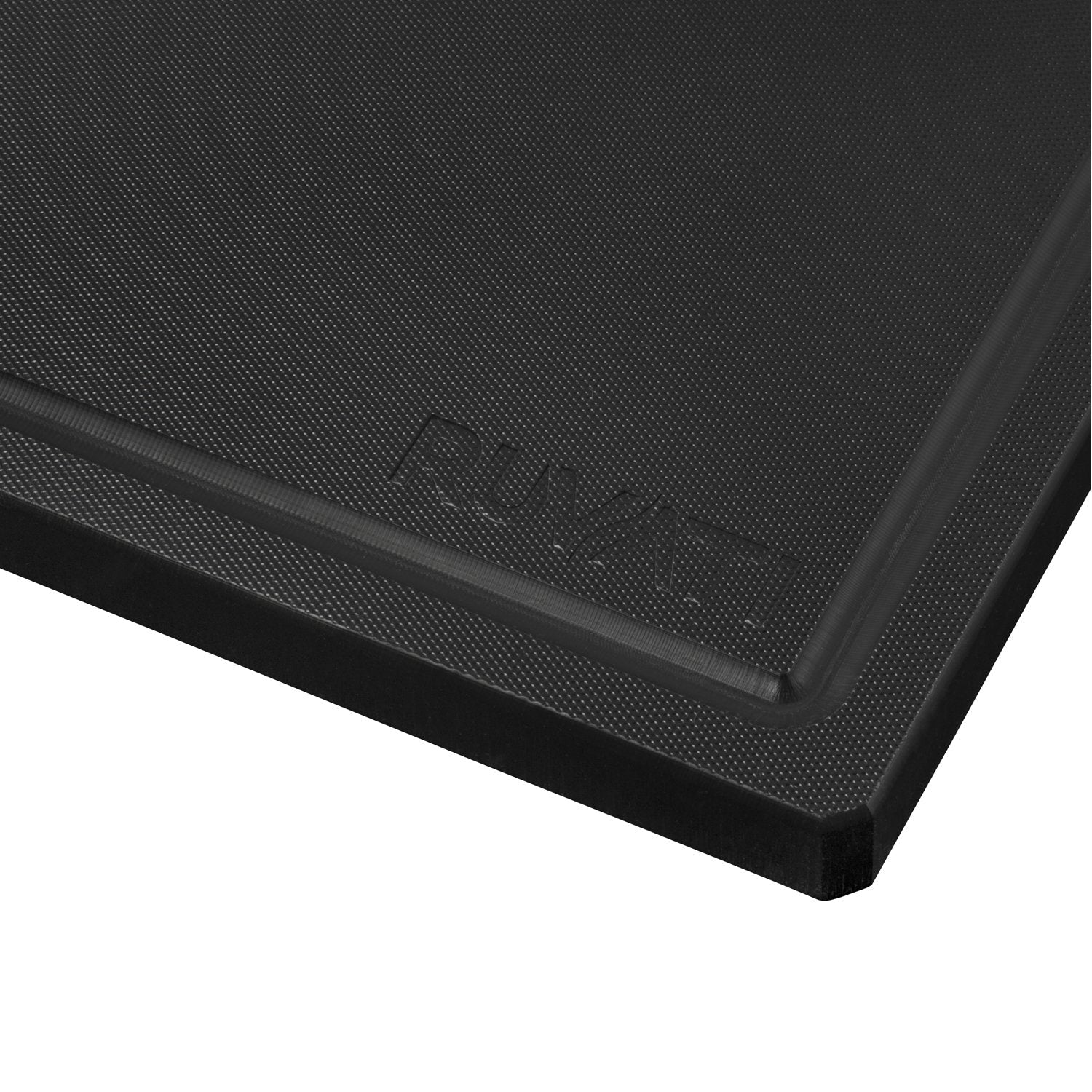 17" x 11" Black Resin Cutting Board for Ruvati Workstation Sinks RVA1217BLK