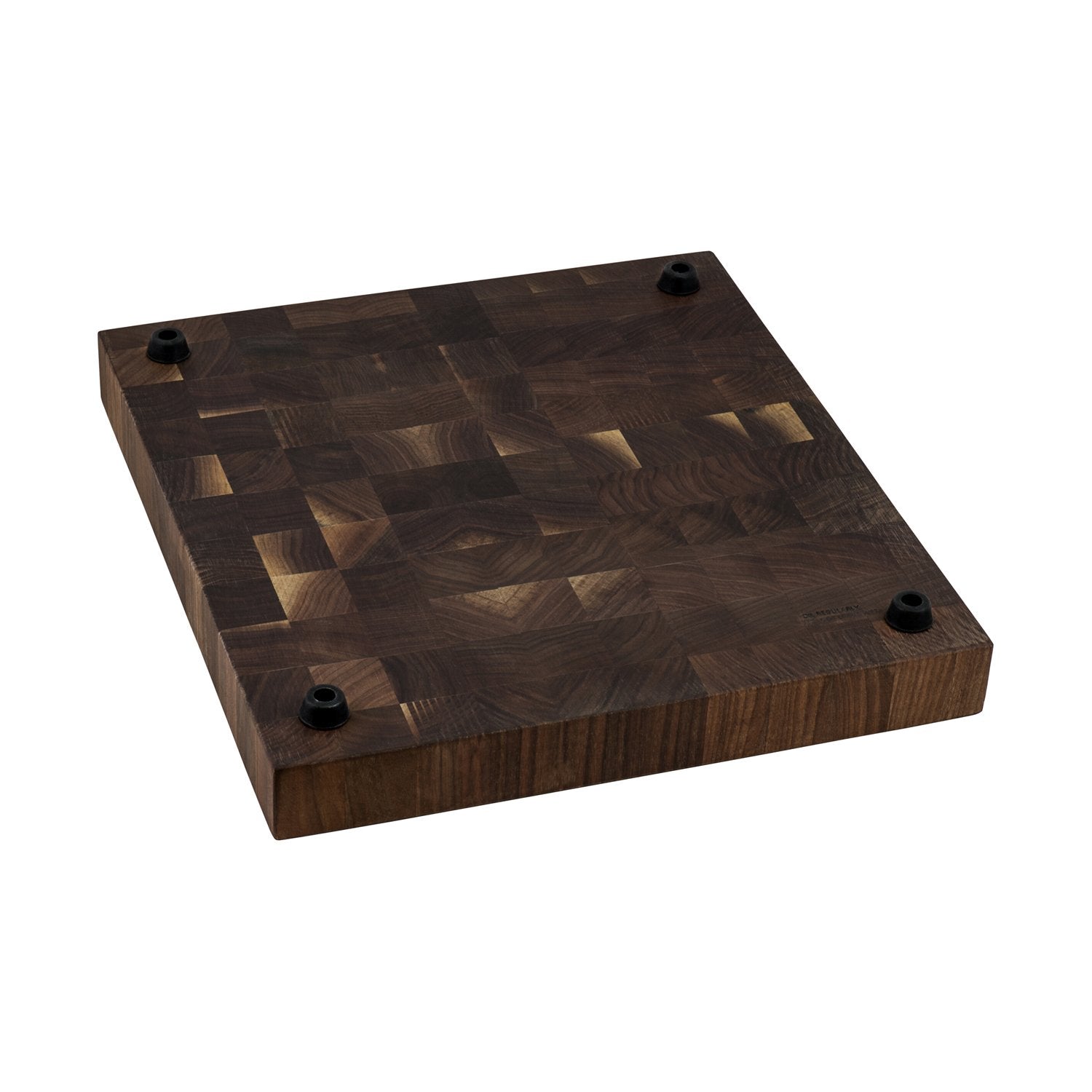 Ruvati 17 x 16 x 2 inch thick End-Grain Teak Butcher Block Solid Wood Large  Workstation Cutting Board, RVA2445TKE