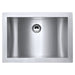 Ruvati 20" x 14" Brushed Stainless Steel Rectangular Undermount Bathroom Sink