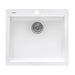 Ruvati 22 x 20" epiGranite Dual-Mount Granite Composite Single Bowl Kitchen Sink