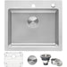 Ruvati 23" x 20" Topmount 16 Gauge Stainless Steel Kitchen Sink RVM5923