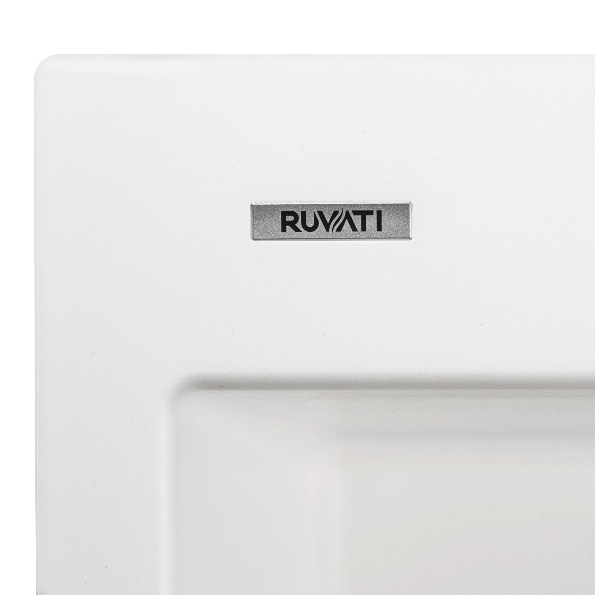 Ruvati 23 x 20" epiGranite Dual-Mount Granite Composite Single Bowl Kitchen Sink
