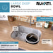 Ruvati 24" Undermount 16 Gauge Stainless Steel Single Bowl Kitchen Sink