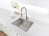 Ruvati 25" Drop-in Topmount 16 Gauge Stainless Steel Single Bowl Kitchen Sink