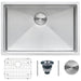 Ruvati 26" Undermount 16 Gauge Single Bowl Kitchen Sink