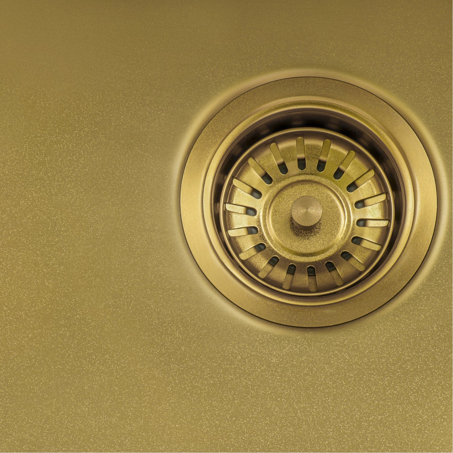 Ruvati 27" Undermount Matte Gold 16 Gauge Stainless Steel Kitchen Sink